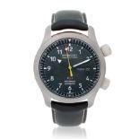 Bremont. A special edition stainless steel automatic calendar wristwatch MB 'Royal Navy Submari...