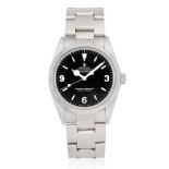 Rolex. A stainless steel automatic bracelet watch Explorer, Ref: 1016, Circa 1988