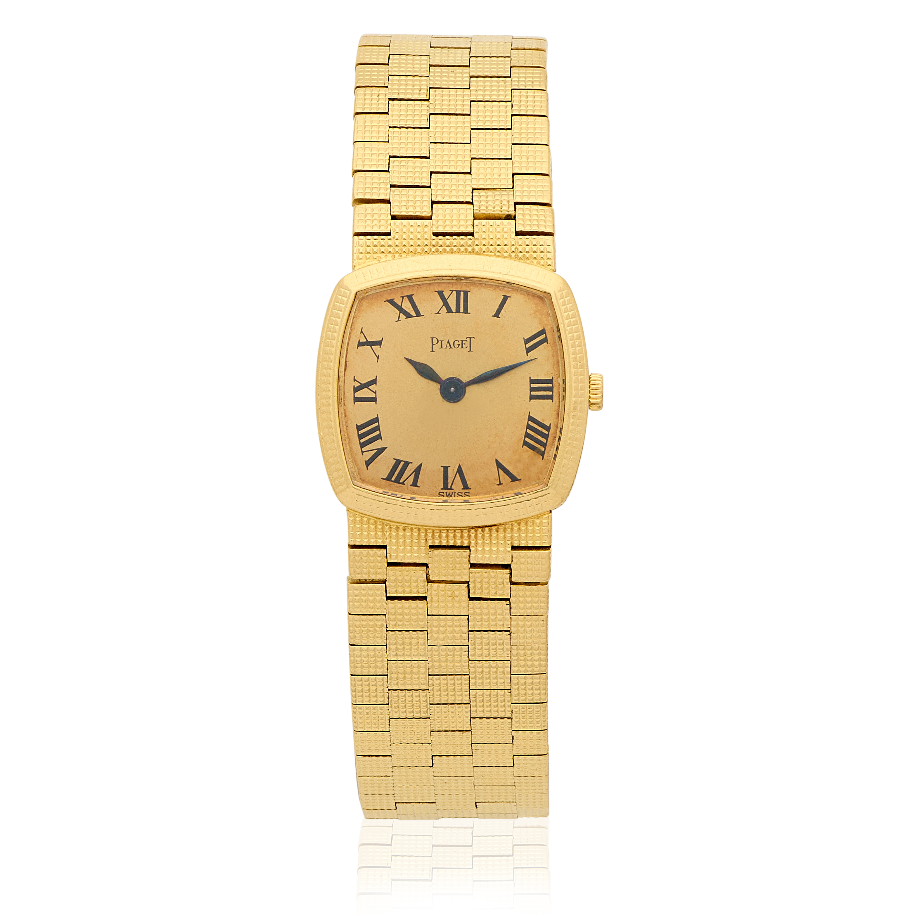Piaget. A lady's 18K gold manual wind bracelet watch Brimingham Hallmark for 1964