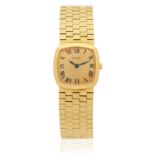 Piaget. A lady's 18K gold manual wind bracelet watch Brimingham Hallmark for 1964