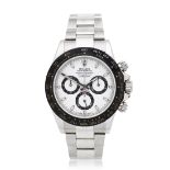 Rolex. A stainless steel automatic chronograph bracelet watch Cosmograph Daytona, Ref: 116500LN...