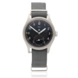 IWC. A stainless steel manual wind military issue wristwatch 'Dirty Dozen', Circa 1940