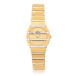 Piaget. A lady's two colour 18K gold quartz bracelet watch Polo, Ref: 861 C 701, Circa 1980