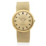 Omega. An 18K gold automatic calendar bracelet watch Constellation, Ref: 3685470, Birmingham Ha...