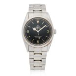 Rolex. A stainless steel automatic calendar bracelet watch Explorer, Ref: 1016, Circa 1957