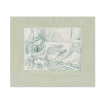 EDGAR DEGAS (1834-1917) & WILLIAM GEORGES THORNLEY (1857-1935) Le Bain (du portfolio Quinze Lith...