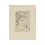 L&#201;ONARD TSUGUHARU FOUJITA (1886-1968) Portrait de Femme, Youki, 1925 (Buisson, 25.87)Point...