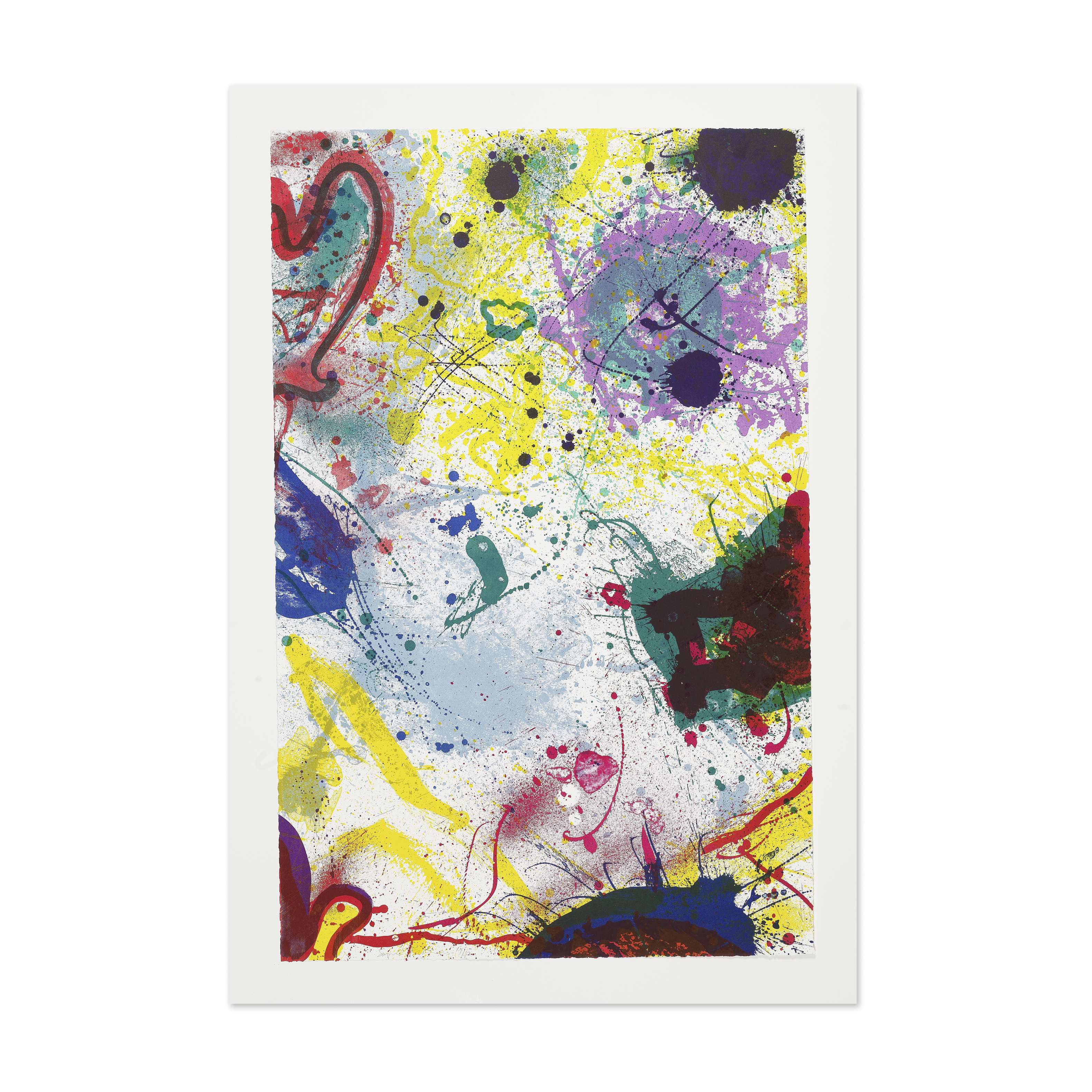 SAM FRANCIS (1923-1994) Untitled (SF345), 1991 Lithographie en couleurSign&#233;e et num&#233;ro...