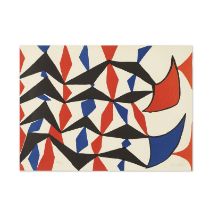 ALEXANDER CALDER (1898-1976) Mes &#233;toffes, 1976 Lithographie en couleurs sur v&#233;lin d'Ar...