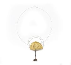 TAKIS (PANAYIOTIS VASSILAKIS) (1925-2019) Necklace, 1985/2005-2009 Collier en or 18K (750&#176;/...