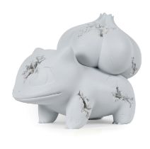 DANIEL ARSHAM (NE EN 1980) Crystalized Bulbasaur, 2023 Sculpture en r&#233;sineSign&#233;e et n...