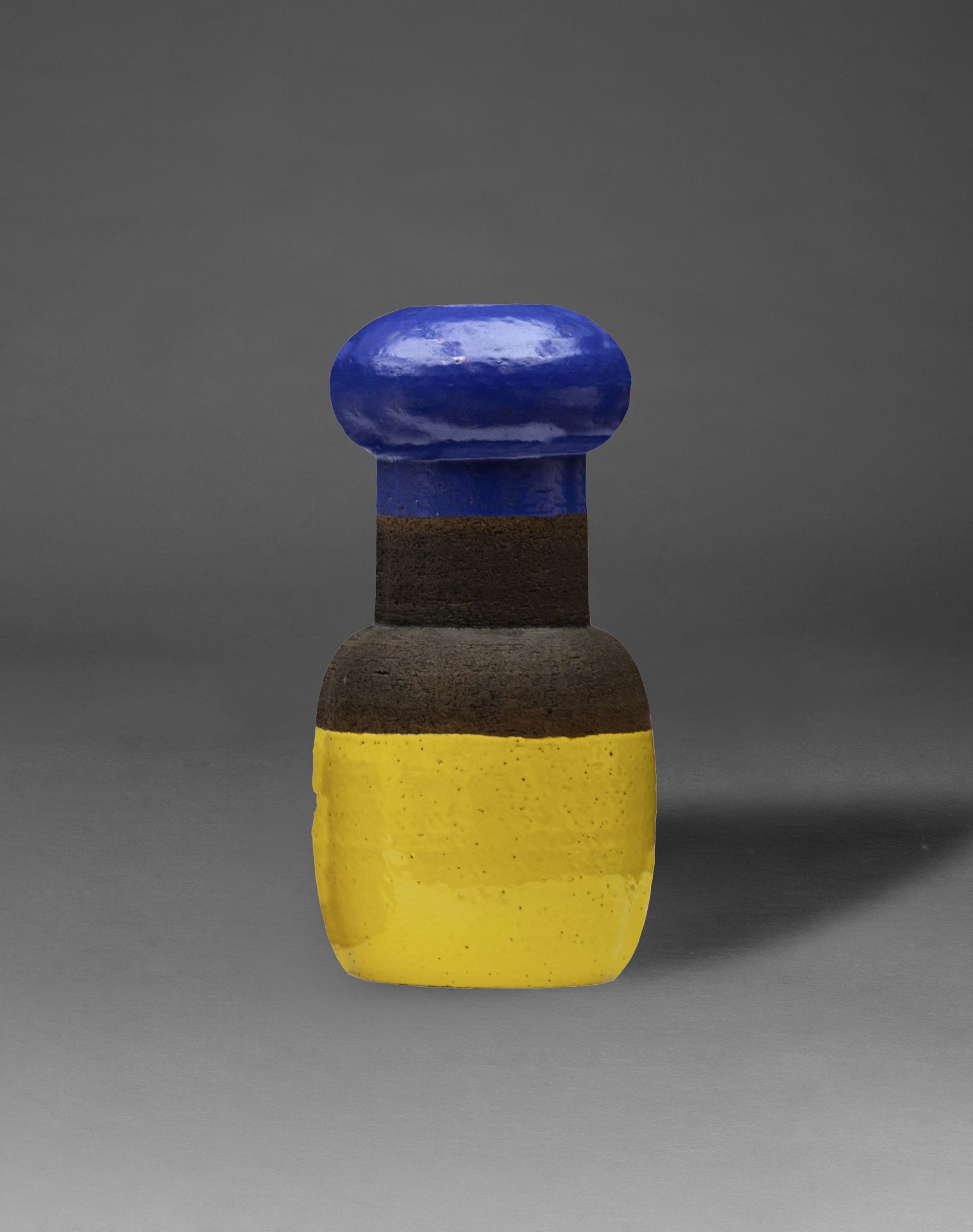 Image no. 23 - Ettore Sottsass (1917-2007) Vase - N&#176; 5/20 Glazed ceramic Edited by Giovanni...