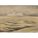 L&#201;ON SPILLIAERT (1881-1946) Ch&#226;teau fort dans les dunes de sable