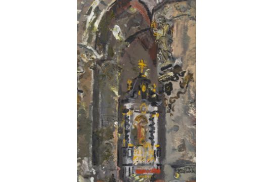 JEAN-JACQUES GAILLIARD (1890-1976) Eglise de la Chapelle (Bruxelles)