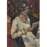 MEDARD MAERTENS (1875-1946) Femme lisant