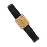 CONCORD: AN 18K GOLD AND DIAMOND WRISTWATCH