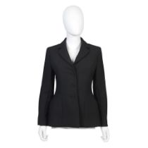 Christian Dior: a Black Fitted Jacket