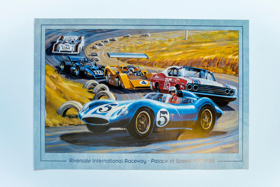 A Riverside International Raceway-Palace of Speed 1957-1988 poster