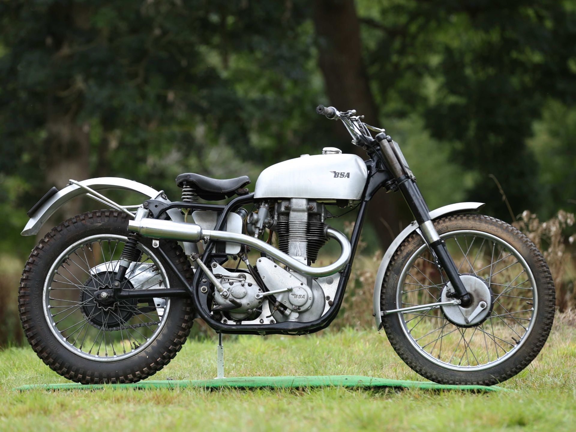 Formerly the property of Arthur Lampkin, 1956 BSA 350cc Trials Motorcycle Frame no. CB34.186 (1...