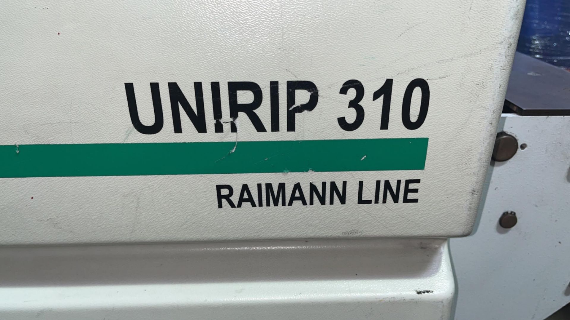 2012 Weinig Raimann UniRip 310 Multi-Blade Rip Saw - Bild 9 aus 13