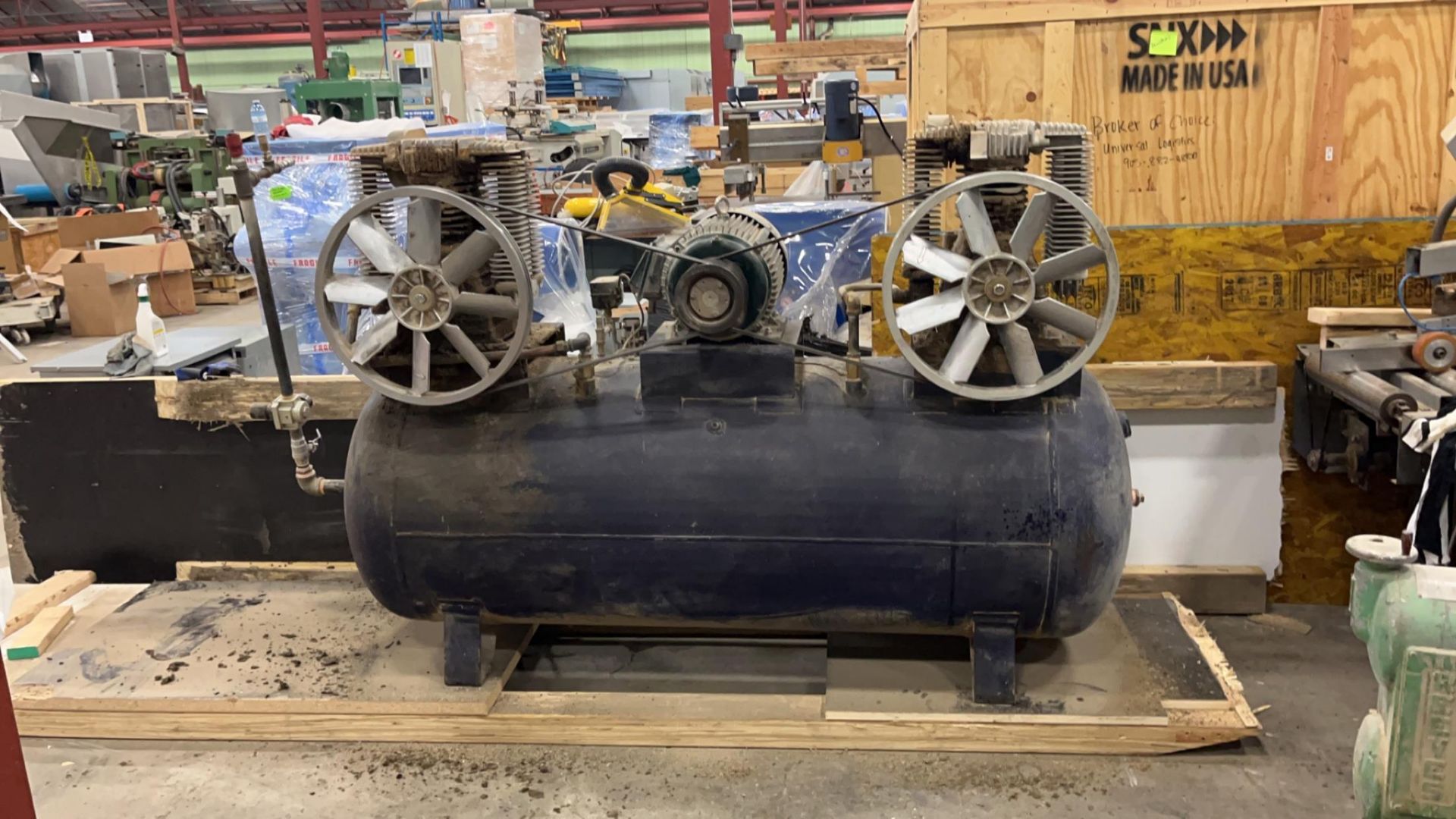 1976 Webster Air Equipment Limited 803 Air Compressor