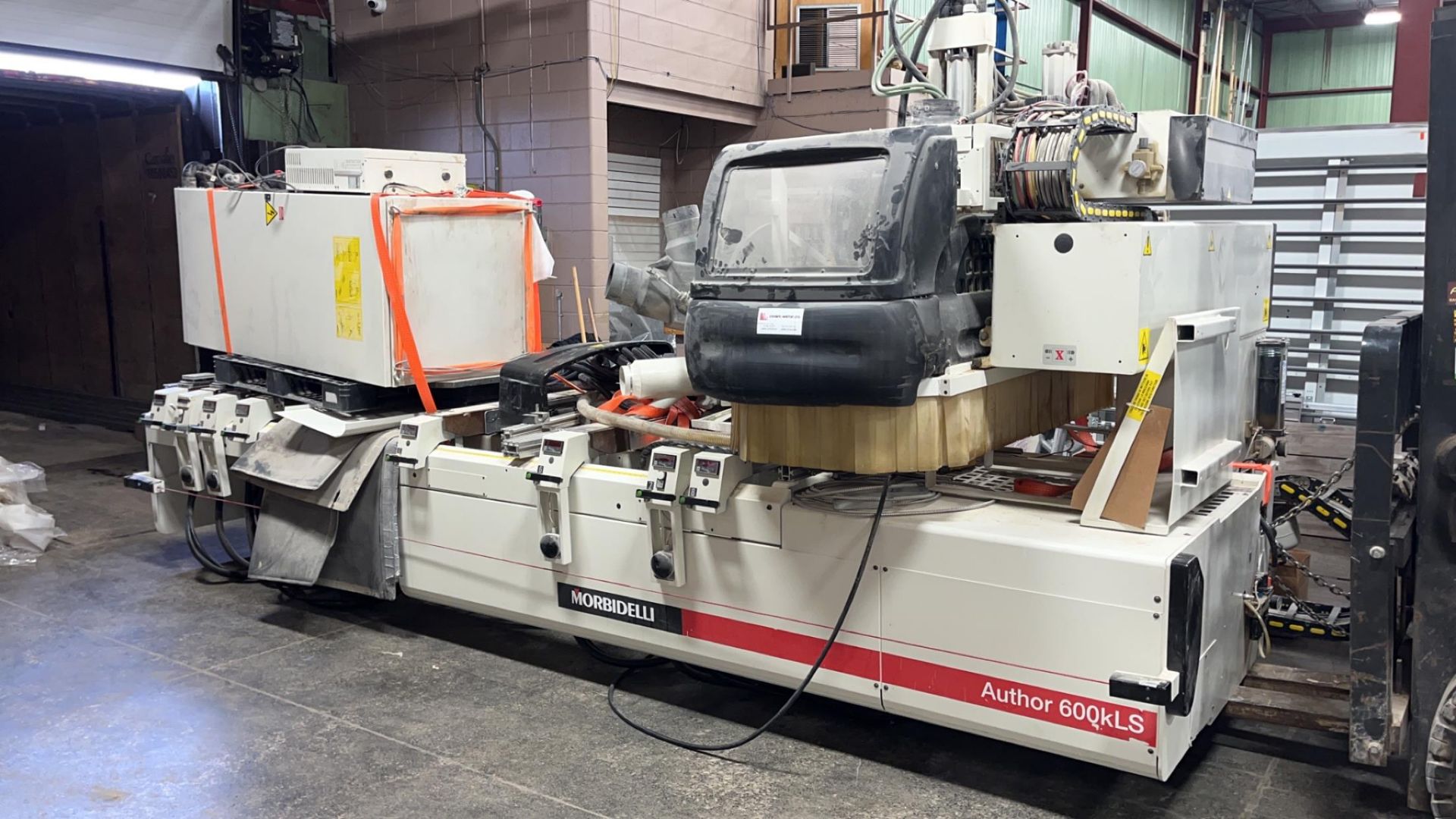 2002 SCM Morbidelli Author 600 KLS Pod & Rail CNC Machining Center