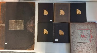 A Collection Of Punch Publications and a Large Ars Nova MCMI Book measuring; 46cm x 36cm, along with