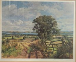 J. McIntosh Patrick Limited edition print ''Carse Farmland'', signed. 609/850.