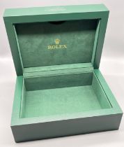 Large vintage Rolex watch display box.