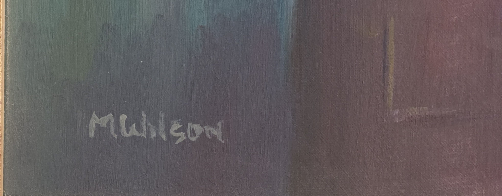 M. Wilson Oil on board 'Still Life', signed. [Frame 73x64cm] - Image 3 of 4