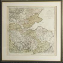 John Ainslie (1745-1828) Map of Edinburgh and surrounding area, dedicated to the right honourable