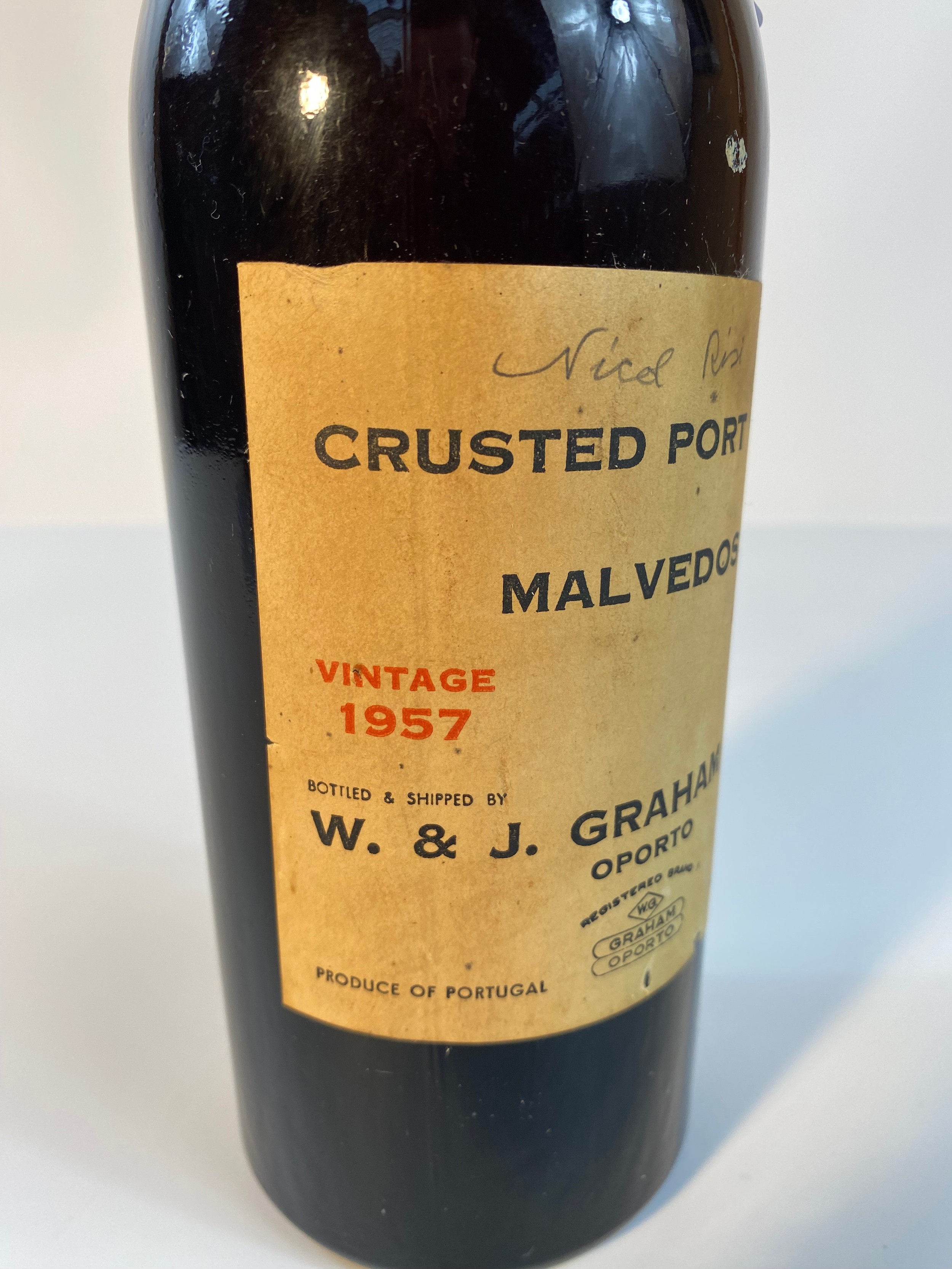 W & J Graham & co crusted port wine dated 1957-1959 - Image 2 of 5