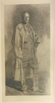 An antique print of Field-Marshal Earl Haig the director of the royal Bank of Scotland