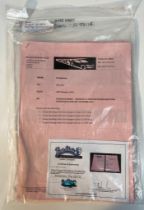 The sweeney 2012 pink page shooting schedule with certificate of authenticity