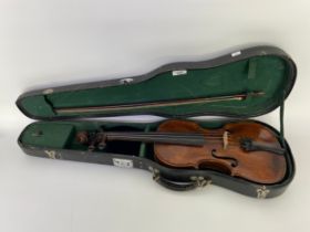 An English violin, possibly by John Johnson, circa 1760.[59cm]