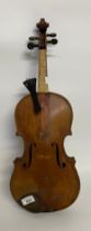An antique Wilson of Mauchline violin with original label [60cm]