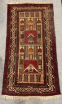 A vintage Persian style rug [159x81cm]