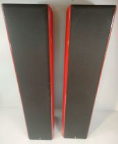 A pair of monitor KEF RDM THREE RDM3 FLOOR Speakers model type sp3295