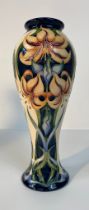 A Moorcroft vase ‘Lassie O’ my heart’ pattern designed by Rachel Bishop 2009 [28cm]