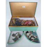 A Box containing a large quantity of mixed jewellery.