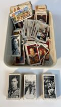 A collection of wills & players cigarette cards; Royal kings & others