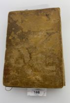 An antique Ethiopian illustrated prayerbook