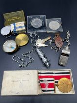 A Collection of odds; William S Malcolm Faithful Service Special Constabulary medal, The