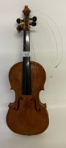 An antique violin no label [60cm]
