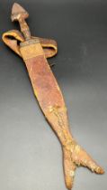 Antique/ vintage Tuareg Telek arm dagger.