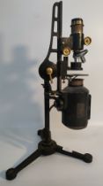 Antique table top Precision Microscope projector