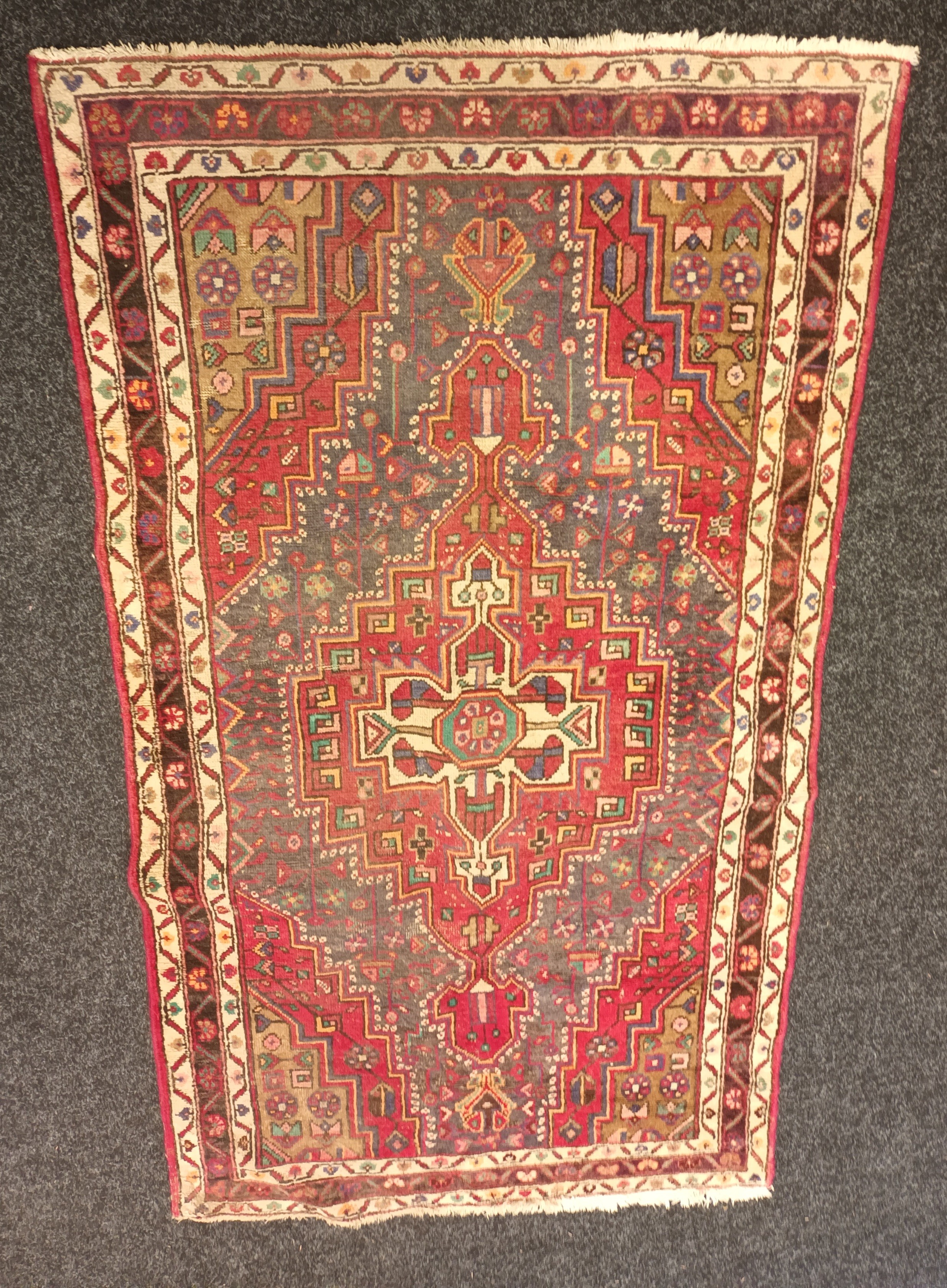 Persian Rug [230x126cm] - Image 2 of 3