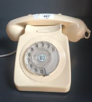 Vintage dial up telephone