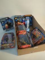A selection of Doctor who boxed toys