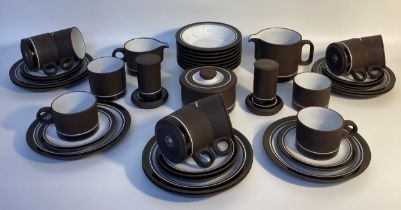 A Large selection of Hornsea ‘contrast’ tableware